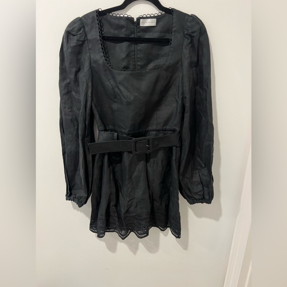 Rebecca Vallance black dress